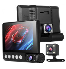 Видеорегистратор CarDVR C-9 две камеры + камера заднего вида